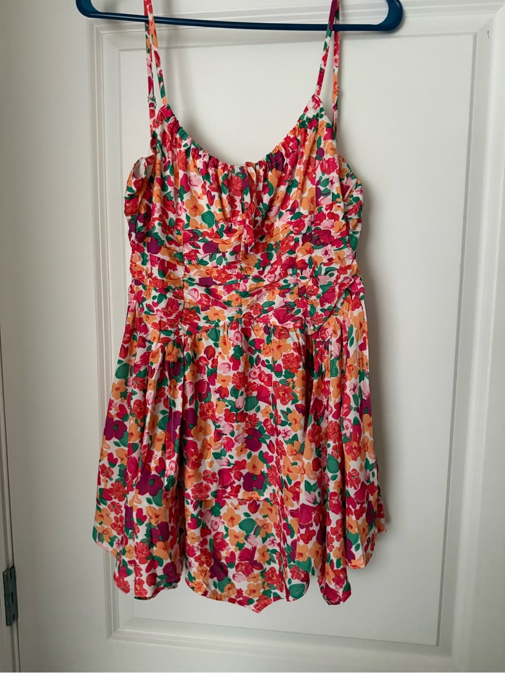 Princess Polly Floral Multicolor Dress with White Base